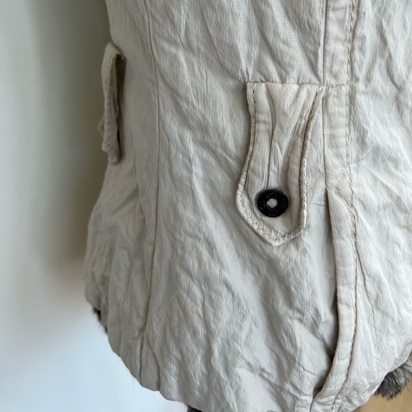 CH Carolina Herrera Jacket Rabbit Fur Size Small - Picture 7 of 11